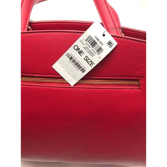 I.N.C. International Concepts Red Pepper Emiliee Medium Satchel Bag - NWT - Picture 11 of 11